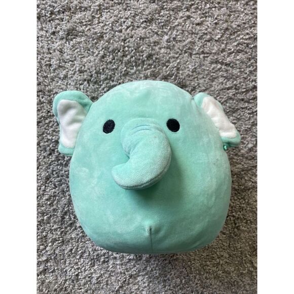 Squishmallows Squishmallow Diego Elephant With 3D Nose USA exclusive HTF RARE - Picture 1 of 7